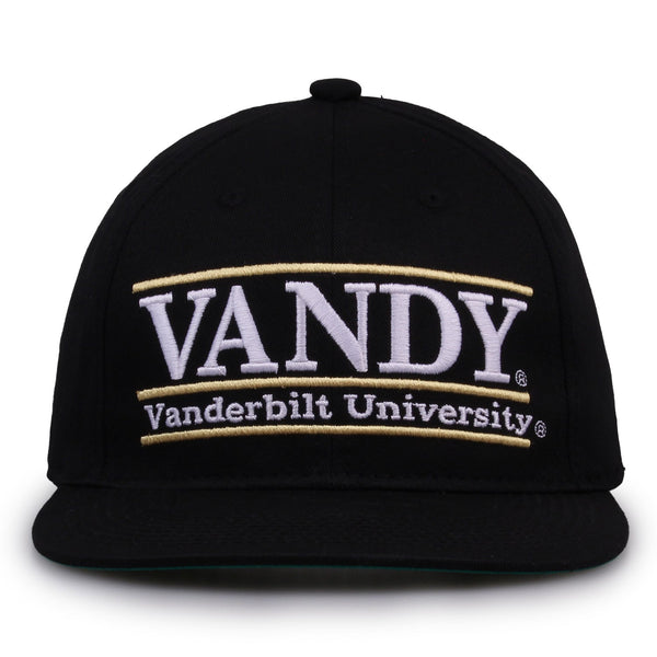 Vanderbilt Retro Bar Snapback - Black