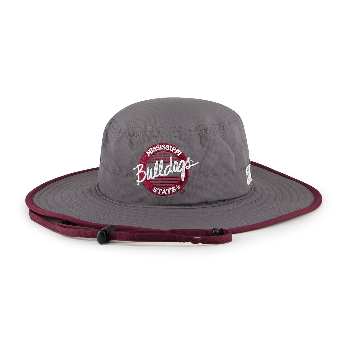 Mississippi State Bulldogs Boonie - Dark Grey/Maroon, product view