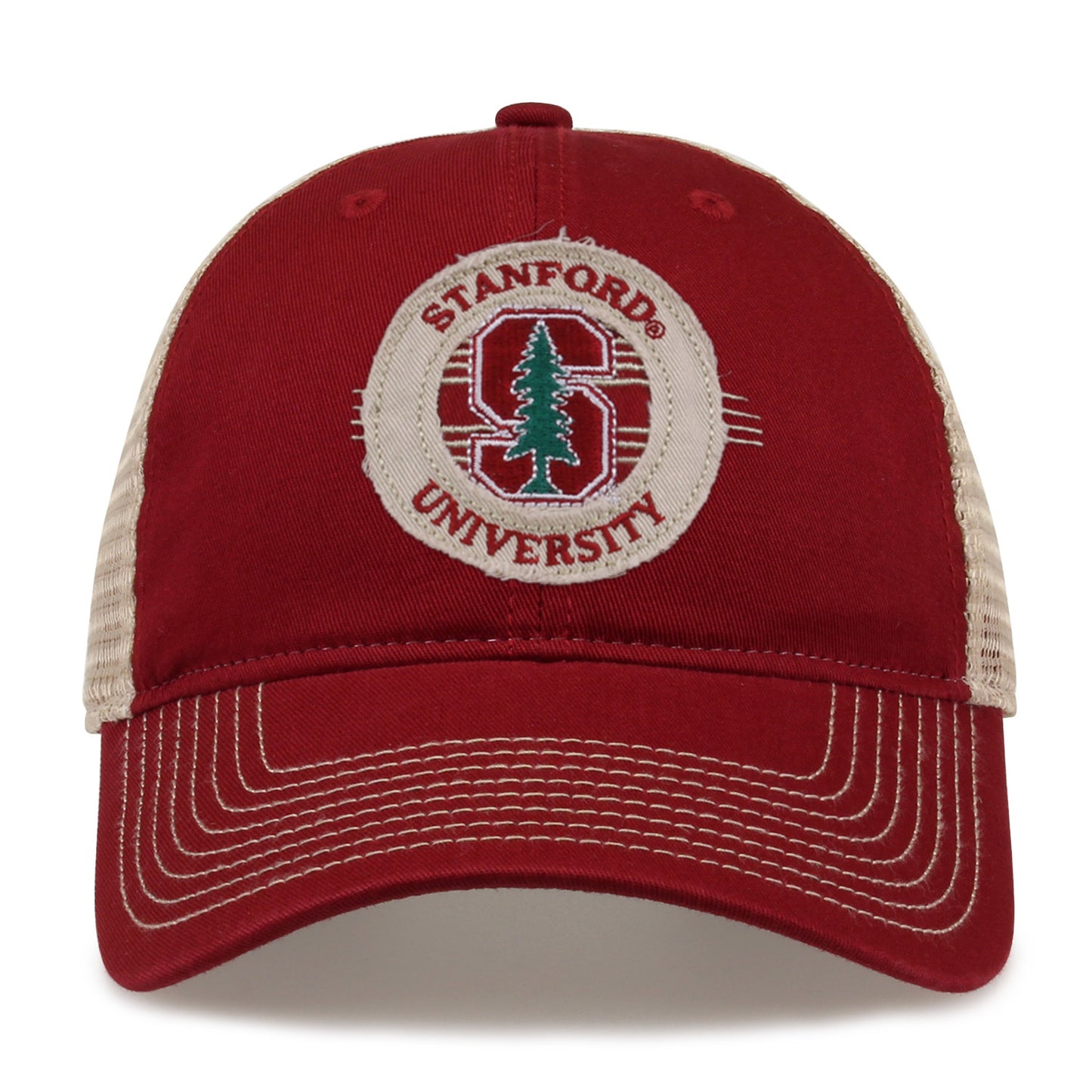 Stanford Trucker Hat Circle Design