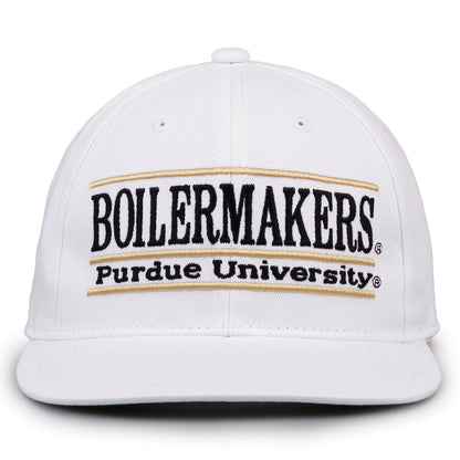 Purdue Hat Retro Snapback Bar Design