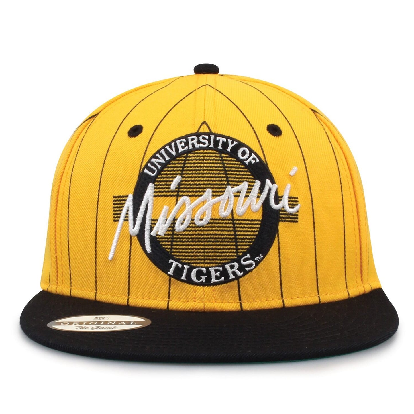 University Of Missouri Pinstripe Circle Design Snapback