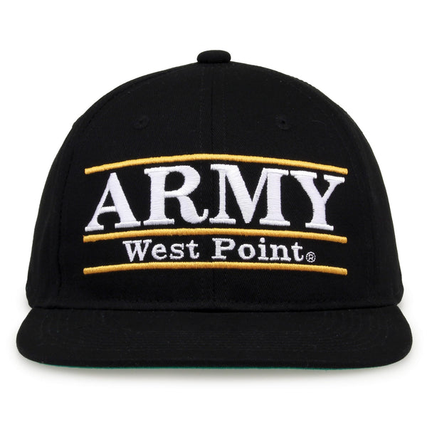 Army Retro Bar Snapback - Black