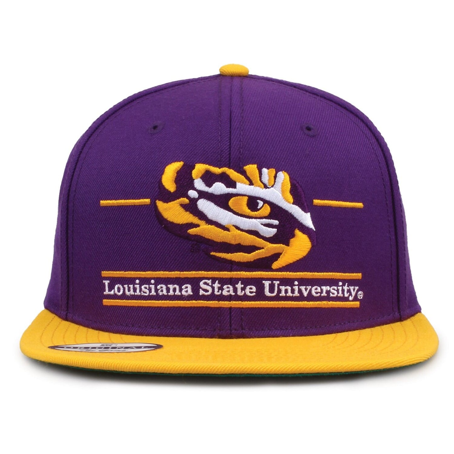 Louisiana State University Contrast Brim Split Bar Snapback