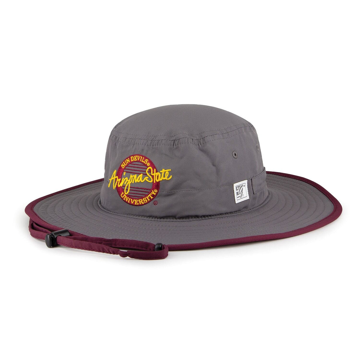 Arizona State Sun Devils Boonie - Dark Grey/Maroon, alternate view 1