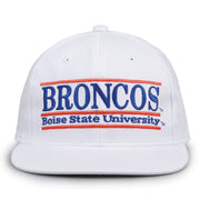 Retro Bar Snapback - White