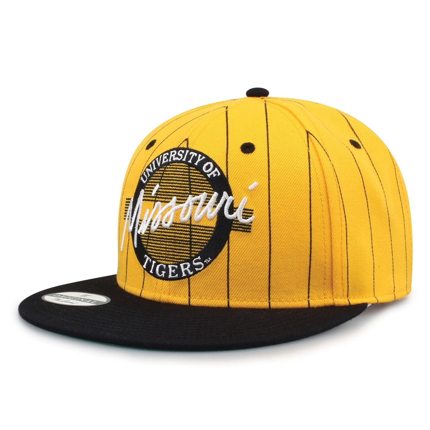 University Of Missouri Pinstripe Circle Design Snapback