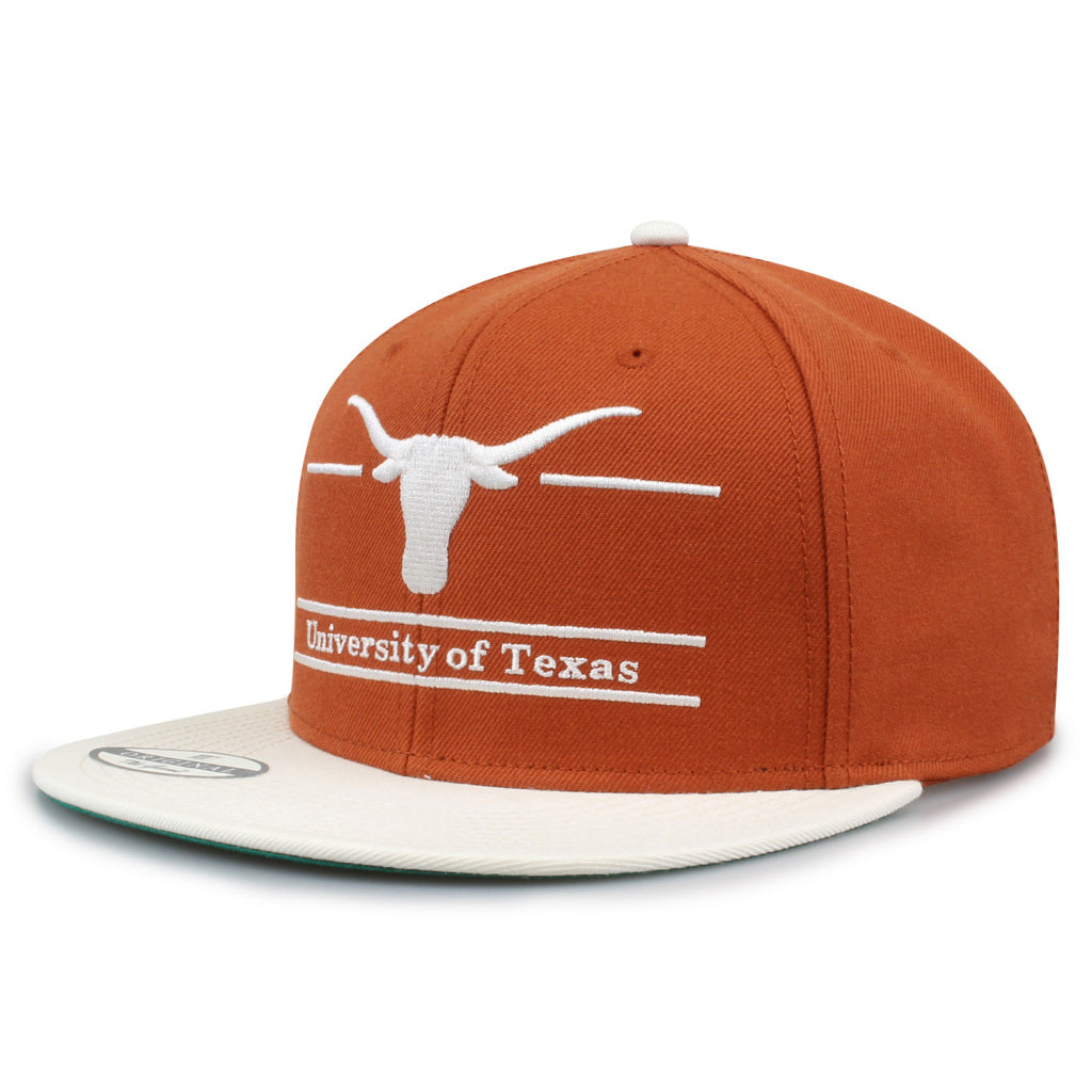 University Of Texas Contrast Brim Split Bar Snapback