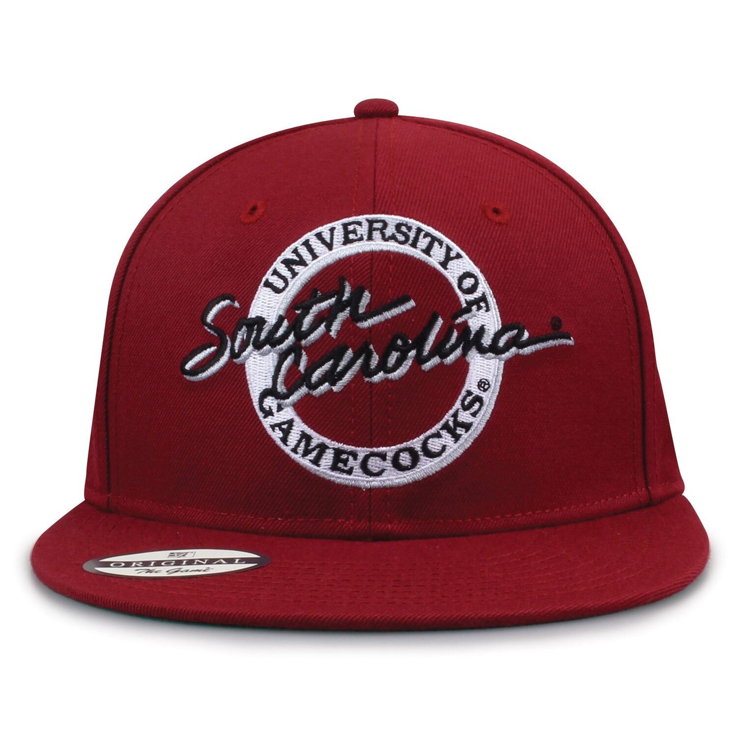 University of South Carolina Oversized Script Retro Circle Design