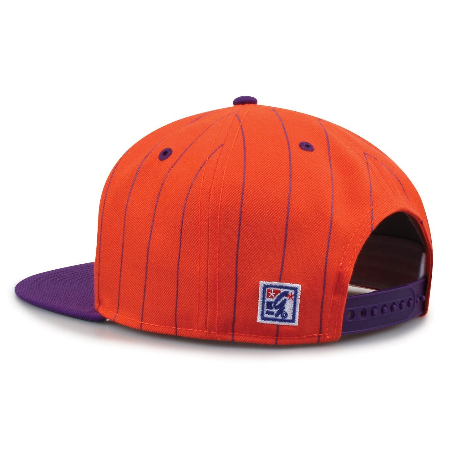 Clemson University Pinstripe Circle Design Snapback