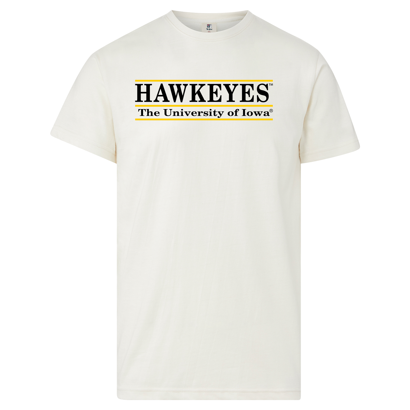 Hawkeyes Bar Tee white