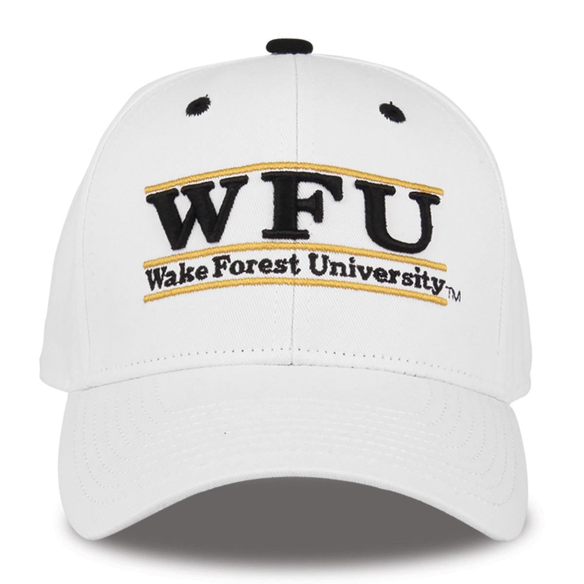Wake Forest Demon Deacons Bookstore Snapback - White, product view
