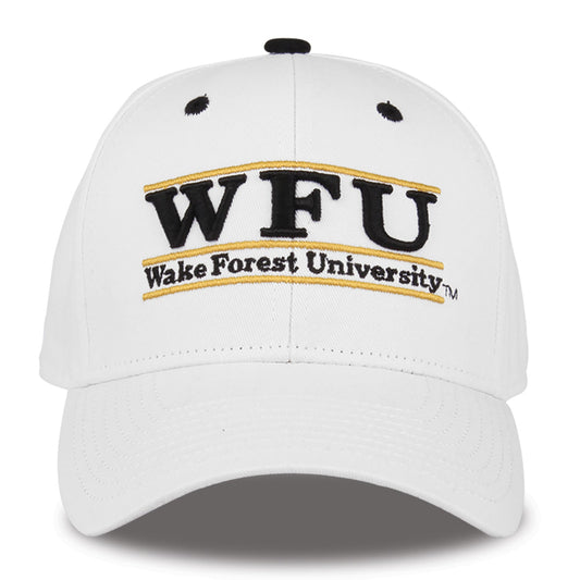 Wake Forest Demon Deacons Bookstore Snapback - White, product view