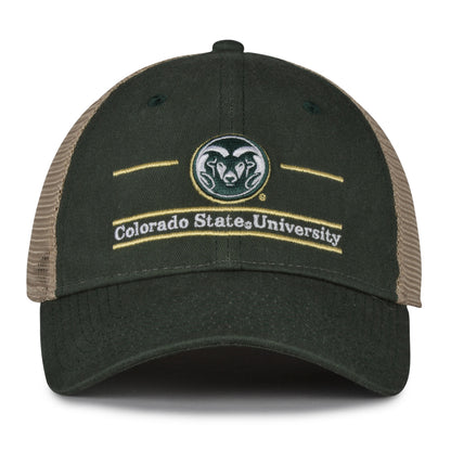 Colorado State Rams trucker hat with breathable mesh