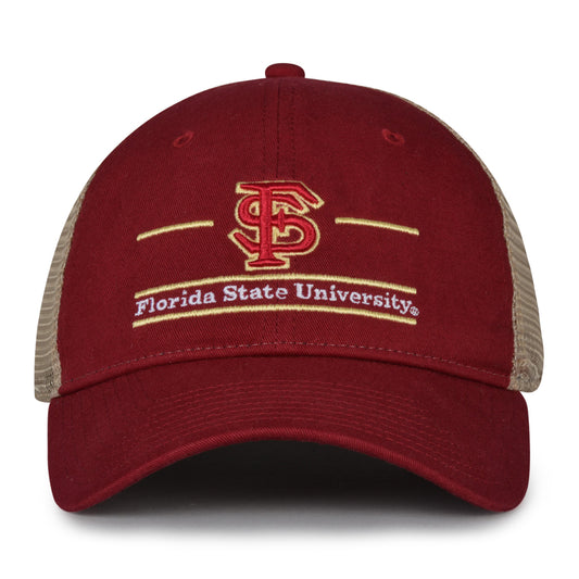 Florida State Seminoles trucker hat with mesh back