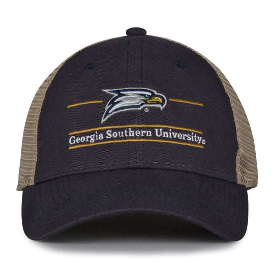 Georgia Southern Eagles trucker hat with mesh design