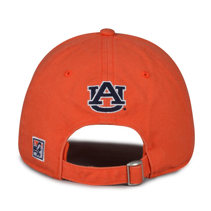 Auburn Cap Orange Relaxed Twill Bar Design by The Game