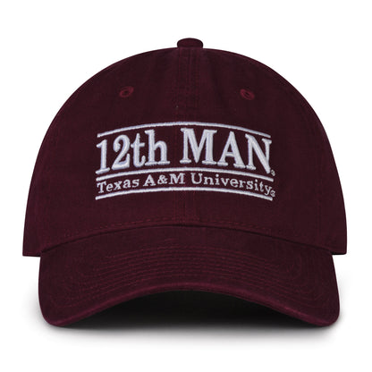 12TH MAN' BAR DESIGN - MAROON