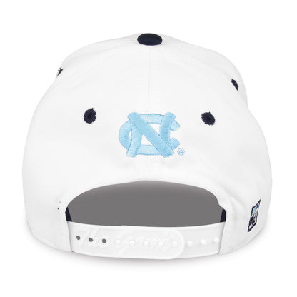 North Carolina Snapback Hat 'HEELS' Bar Design