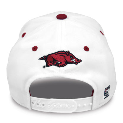 Arkansas Snapback Hat 'HOGS' Bar Design