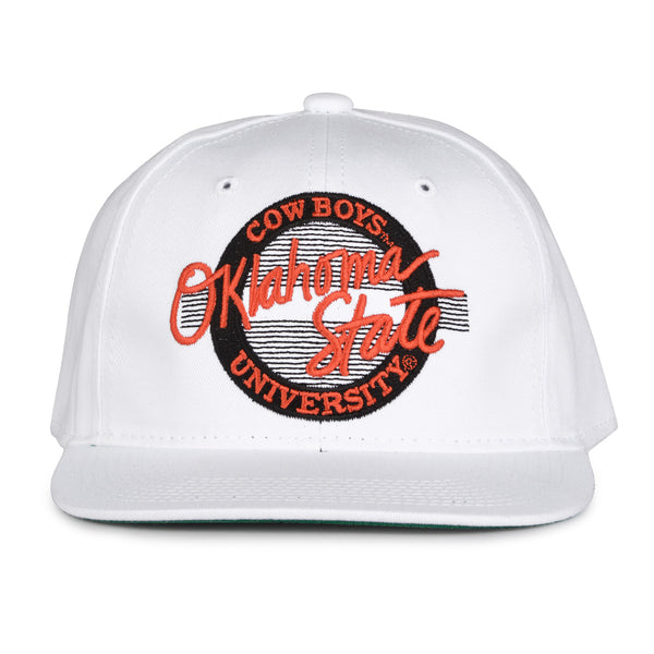 Oklahoma State Retro Circle Snapback
