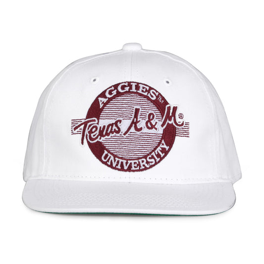 Texas A&M snapback hat front view