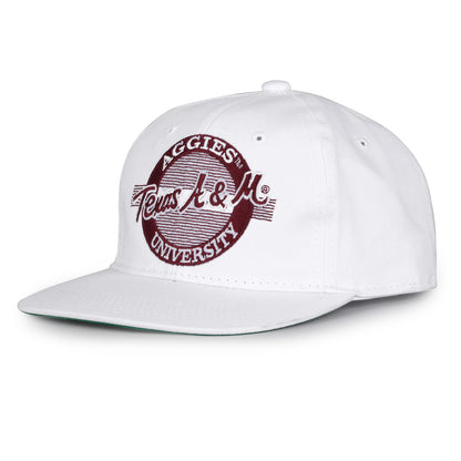 TEXAS A&M' RETRO CIRCLE SNAPBACK