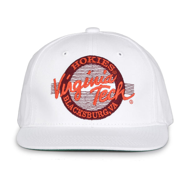 Virginia Tech Retro Circle Snapback