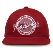 Retro Circle Snapback - Cardinal