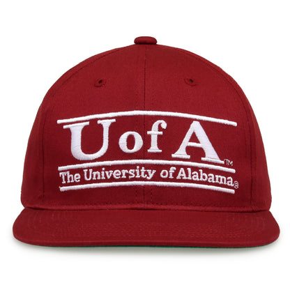 Alabama Hat Retro Snapback Bar Design