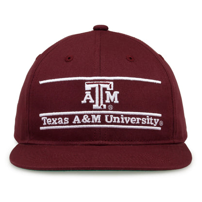 TEXAS A&M' RETRO BAR SNAPBACK