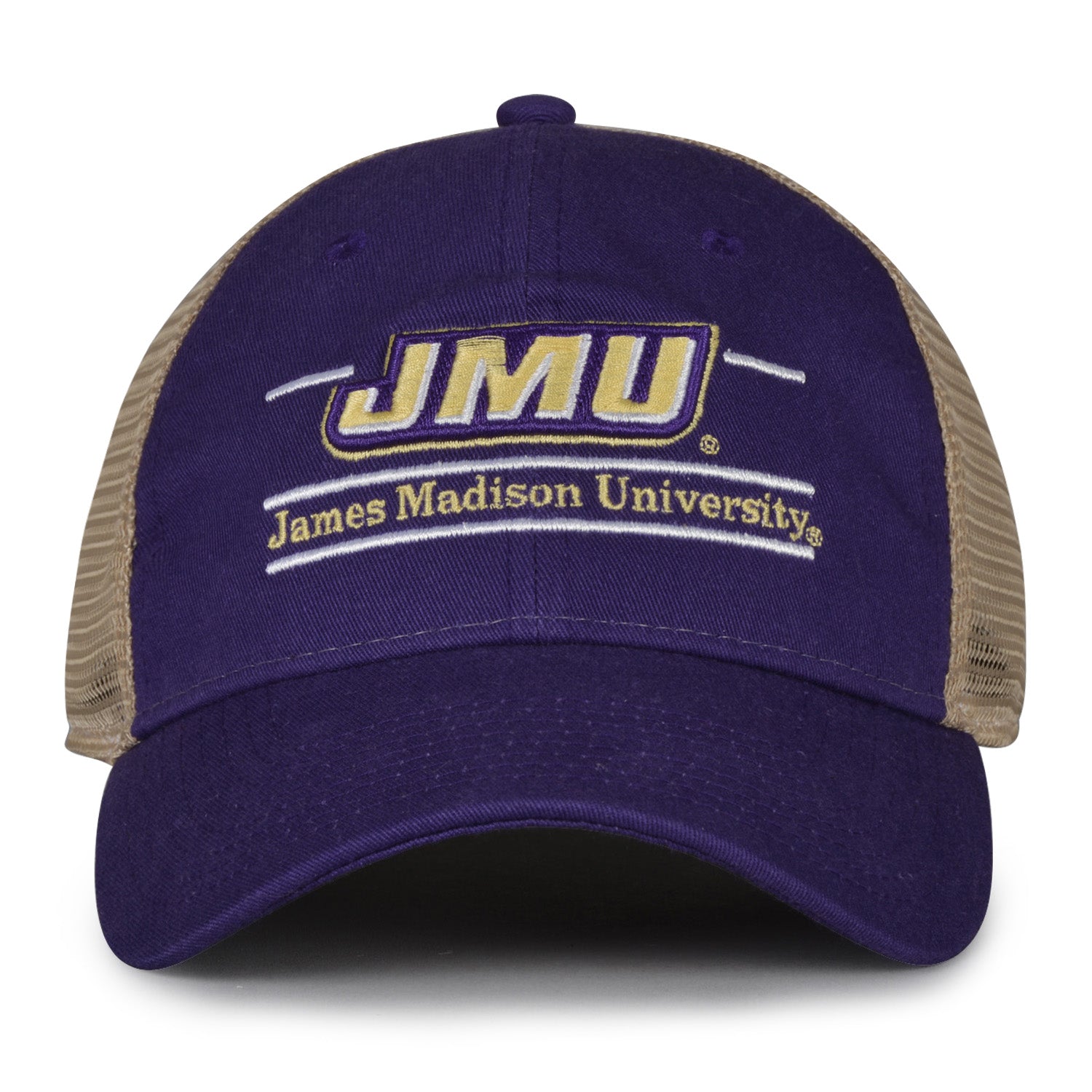 James Madison Dukes trucker hat with breathable mesh